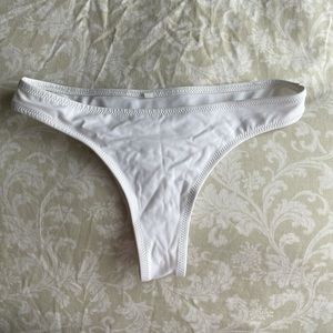 White Bikini Bottoms